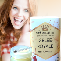 Gelée royale fraîche AUVERGNE RHONE ALPES,  pure 100% , pot de 10g 