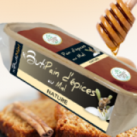 Lot de 4 Pains d'epices au Miel 250g - 1er prix fermier d'or 2018,2019 et 2020