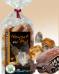 Nougat papillotes au Miel et Chocolat, sachet de 150g