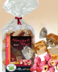 Nougat papillotes au Miel et Praline, sachet de 150g